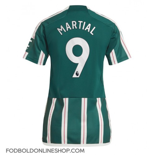 Manchester United Anthony Martial #9 Udebanetrøje Dame 2023-24 Kortærmet